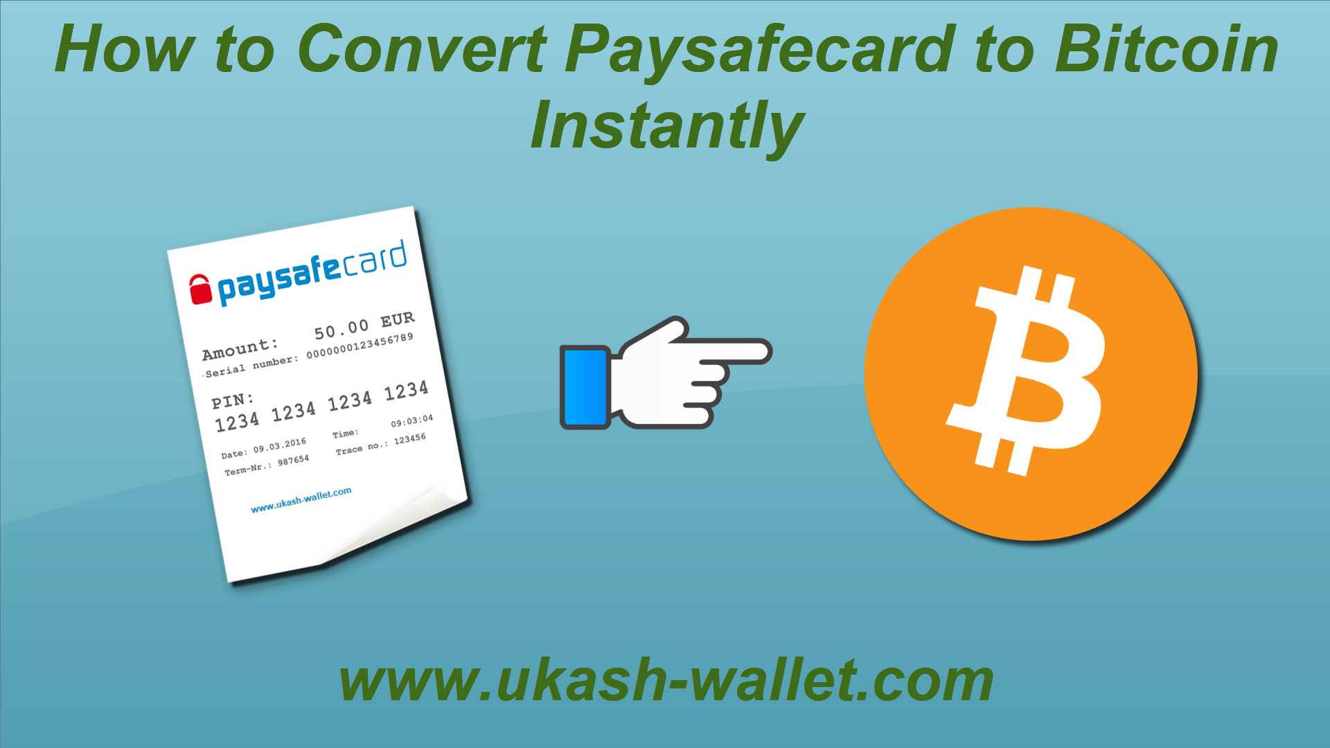 How to Convert Paysafecard to Bitcoin (BTC) Instantly?