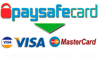 PaySafeCard to Visa or MasterCard exchange instantly.
